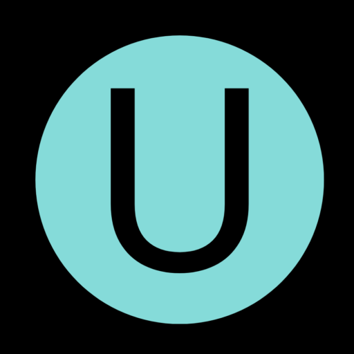logo image of a letter U